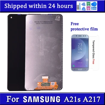 6,5 дюйм(ов) Оригинал для Samsung Galaxy A21S дисплей A217 A217F A217M ЖК-дисплей замена ремонт сенсорный экран дигитайзер в сборе