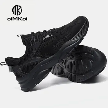 OIMKOI/ Мужская повседневная обувь, Классические Сетчатые кроссовки, Дышащая легкая обувь, обувь для уличной ходьбы для мужчин