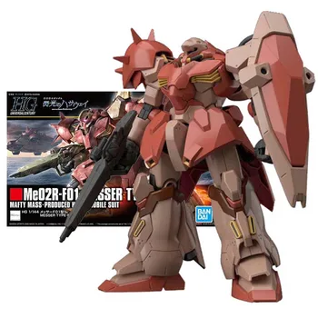 Bandai Оригинальный Комплект Моделей Gundam Аниме Фигурки HG Me02R-F01 Messer Type-F01 Мобильный Костюм Gunpla Фигурка Игрушки Для Мальчиков Подарок
