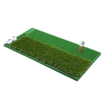 Утолщенный коврик для игры в гольф, качели, Тренажер, искусственный газон, тренировочный коврик для гольфа, Прочное домашнее учебное пособие для гольфа