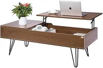 Верхний журнальный столик и стол для гостиной с функцией хранения перегородок Подходит для гостиной, офиса, небольшой квартиры Простой