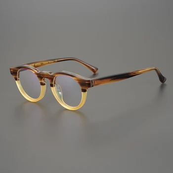 Новые Винтажные Ацетатные очки В Оправе Классического овального дизайна, Очки Для женщин И мужчин, Сфера Близорукости, Рецепт для чтения
