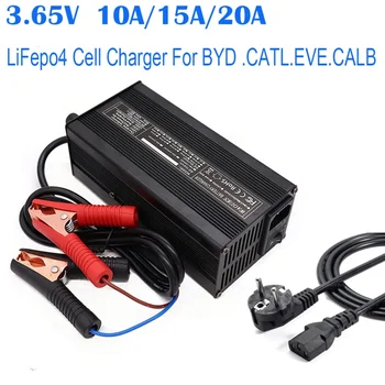 3,65 V 20A 10A 25A Smart LiFePO4 Cell Литиевое Автоматическое Зарядное Устройство Для 1S 3,2 V Литий-железо-Фосфатный аккумулятор BYD EVE CATL CALB Cell