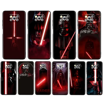 Лазерный меч Звездные Войны Мягкий Черный Чехол Для Телефона Xiaomi Mi Poco X4 X3 NFC F4 F3 GT M5 M5s M4 M3 Pro C40 C3 5G Чехол