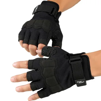 Перчатки для фитнеса JIAZHOUHU Без пальцев, Дышащие перчатки для тренажерного зала, Мотоциклетные рукавицы, Мото-перчатки, Хлопчатобумажные спортивные перчатки для спортзала