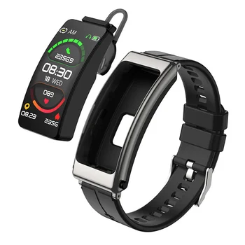 K13 Bluetooth-Гарнитура Talk Smart Band Часы-браслет Женские Пульсометр Фитнес-трекер Спортивные Смарт-часы Мужские Браслет с Шагомером