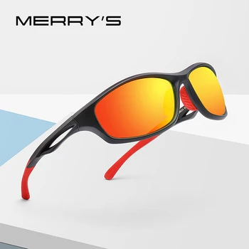 MERRYS DESIGN Мужские Поляризованные солнцезащитные очки для спорта на открытом воздухе, Мужские очки Для рыбалки, вождения, Защита от UV400 S9024