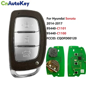 CN020288 PN 95440-C1101 Для Hyundai Sonata 2014-2017 8A Чип Smart Key Пульт дистанционного Управления 3 Кнопки 433 МГц 95440-C1100 NNA FCCID CQOFD00120