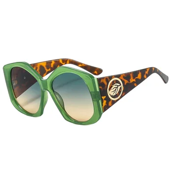 Новые Негабаритные Квадратные Солнцезащитные Очки Для Женщин 2022 Винтажные Дизайнерские Очки Солнцезащитные Очки Мужские Оттенки Мужские Женские UV400 Gafas Oculos