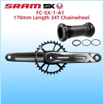 SRAM SX 11/12 Скоростной Шатун 170 мм Длиной 34 Т Звездочка для Горного Велосипеда FC-SX-1-A1 12S Рукоятка для MTB Велосипедных Запчастей Оригинал