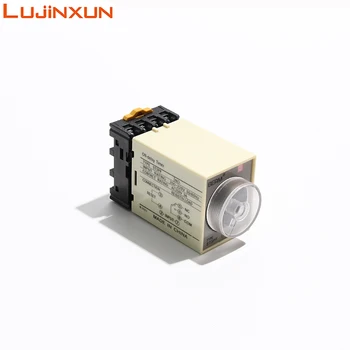 LUJINXUN 220V ST3PF Реле времени с реле задержки выключения Диапазон синхронизации 30/60 секунд, 3/6 минут