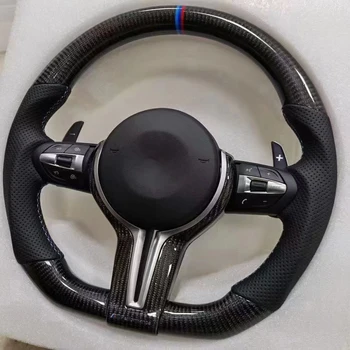 Рулевое колесо из углеродного волокна для шасси BMW F, изготовленное на заказ