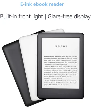 Обновленная 8-гигабайтная Абсолютно новая версия Black 2019 со встроенной подсветкой спереди, 6-дюймовым экраном e-ink с поддержкой Wi-Fi для чтения электронных книг