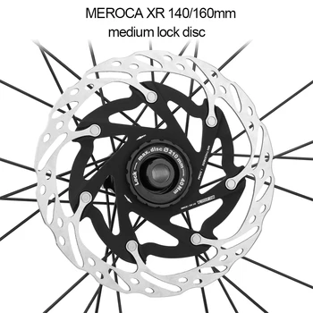 MEROCA XR 140/160 мм Средний Дисковый Замок Дорожный Велосипед Горный Велосипед Тепловыделяющие Дисковые Тормозные Колодки