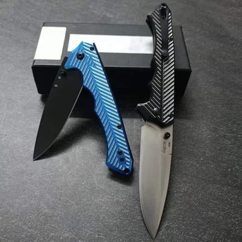 Открытый синий черный противоскользящий BM 1401 Тактический складной нож для кемпинга, выживания в дикой природе, безопасности, обороны, карманные ножи