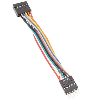 USB-кабель F3KE От материнской платы к обычному шасси, Кабель-адаптер от 11 контактов до 9 Контактов Преобразователя