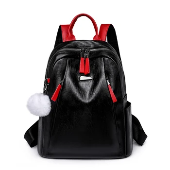 Женский рюкзак 2023, летний новый модный универсальный высококачественный мягкий кожаный противоугонный рюкзак для отдыха и путешествий, большая вместительная школьная сумка