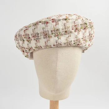 Женская кепка-берет, весенне-осенний аксессуар для вечеринки на открытом воздухе