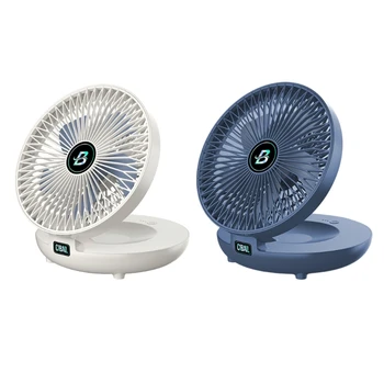 Портативный мини-вентилятор, 3-скоростной перезаряжаемый электрический вентилятор воздушного охлаждения для путешествий по дому