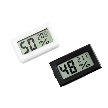 Мини цифровой ЖК-дисплей, удобный датчик температуры в помещении, измеритель влажности, термометр, гигрометр, цифровой термометр