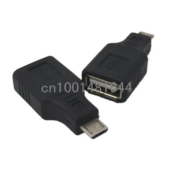 Конвертер Micro USB Male to USB2.0 Female, адаптер Micro usb to USB Female OTG для Samsung HTC Sony Смартфон планшет