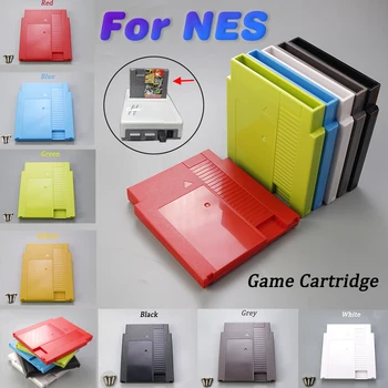 1 шт. Корпус игровой карты Коробка чехол Сменная оболочка для NES 60Pin-72Pin Чехол для карты