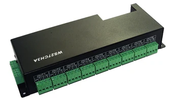 Оптовая продажа DC 12-24 В 27 каналов 9 групп dmx 512 светодиодный декодер led RGB контроллер