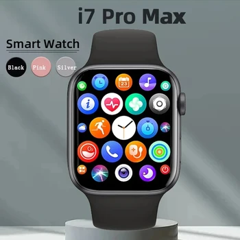 Смарт-часы I7 Pro Max Answer Call Sport Фитнес-трекер с пользовательским набором Smartwatch Для мужчин и женщин Подарок для Apple Phone
