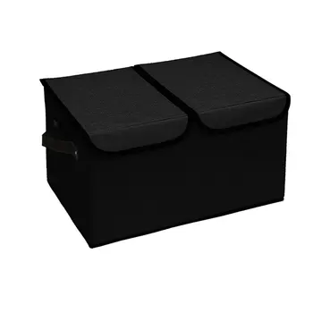 Коробка для отделки одежды из Хлопчатобумажной и льняной ткани с двойным покрытием, Складной ящик для хранения Jul2927