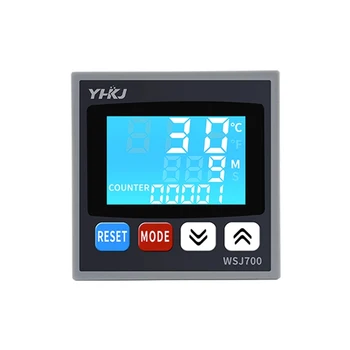 Светодиодный термостат WSJ700 3В1, Интеллектуальный Автоматический Термостат, Таймер для подсчета температуры, Реле контроля/Твердотельный выход