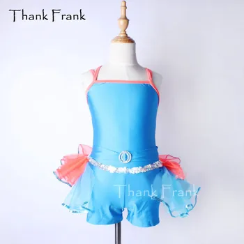 Балетное платье-пачка на бретелях Для девочек, Танцевальный костюм с блестками Для взрослых, Thank Frank C392
