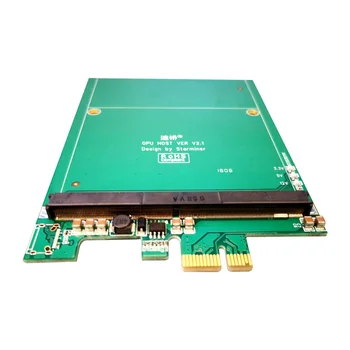 Плата преобразователя Видеокарты PCI-E в MXM3.0 Riser Card PCI Express X1 в MXM 3.0 Adapter со светодиодом для майнинга BTC Miner