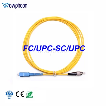 Симплексный Волоконно-оптический патч-корд FC/UPC-SC/UPC Simplex 3,0 мм G652D Одномодовая Волоконная Перемычка Симплексный Оптический кабель SM FTTH