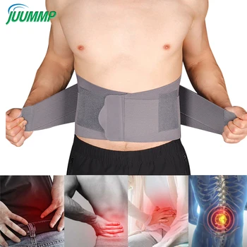 Бандаж для спины - Немедленное облегчение при болях в спине, грыже межпозвоночного диска, ишиасе, сколиозе Дышащий Поясничный поддерживающий поясницу поясницу