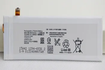 ISUNOO 5 шт./лот AGPB016-A001 2600 мАч Мобильный Аккумулятор Для Sony Xperia M5 E5603 E5606 E5653 E5633 E5643 E5663 E5603 E5606 Аккумулятор