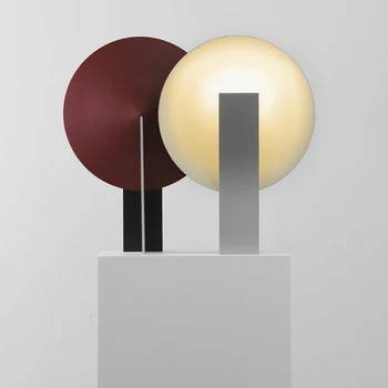 Настольная лампа Orbe дизайнерский минималистичный светильник для гостиной, спальни, прикроватной тумбочки, кабинета, модель комнаты, цветной офисный светильник