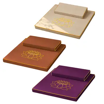 2 шт. Коврики для йоги Портативный набор Подушек для медитации для женщин и взрослых Йога