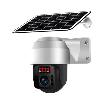 2MP 1080P iCam365 App Солнечная Энергия Беспроводная PTZ IP-Камера AI Humanoid Обнаружение Движения Автоматическое Отслеживание Безопасности CCTV Радионяня