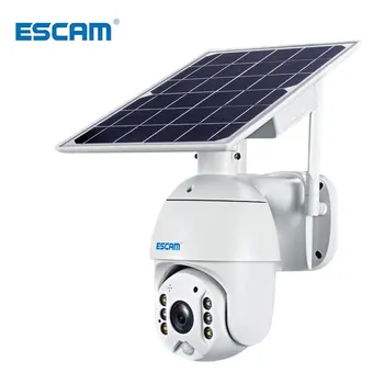 ESCAM QF280 1080p Wifi Версия оболочки Солнечная камера безопасности Наружного наблюдения Водонепроницаемая камера видеонаблюдения Умный дом двусторонний голос