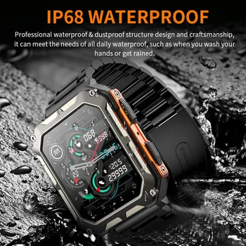 2023 Новые Смарт-часы Мужские 8763EWE Bluetooth Call IP68 Фитнес Водонепроницаемые Часы с Частотой сердечных Сокращений Спортивные Умные Часы 380 мАч с Длинным Аккумулятором