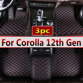 Автомобильные коврики для Toyota Corolla 12-го поколения Гибридные 2019 2020 2021 Пользовательские накладки для ног, Автомобильные Ковровые покрытия, Аксессуары для интерьера