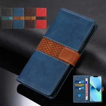 Кожаный Чехол-бумажник Для телефона Samsung Galaxy Note 22 Ultra 20 10 Pro 9 8 S22 Plus S21 FE S20 S10 S9 S8, Откидная Крышка-Книжка с Отделением для карт памяти