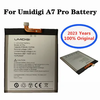 Оригинальный Аккумулятор 2023 Года Для UMI Umidigi A7 Pro A7Pro 4150 мАч Высококачественный Литий-полимерный Аккумулятор для телефона Bateria Batteries В наличии