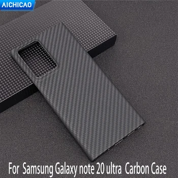 ACC-Carbon Чехол для телефона из настоящего углеродного волокна для Samsung Galaxy note 20, ультратонкий чехол из арамидного волокна против осени note 20