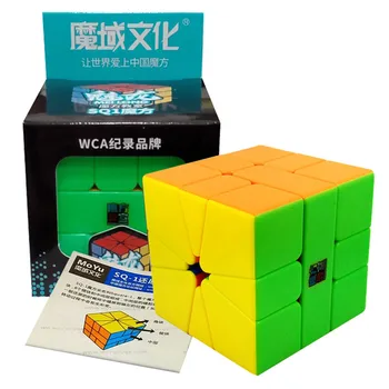 MoYu Meilong Square-1 MFJS SQ1 3X3X3 Волшебный Куб Головоломка Развивающая Игрушка Для Детей MoFangJiaoShi Meilong Square 1 Cubo Magico