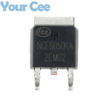 10шт NCE6050 NCE6050KA TO-252-2 60V/50A N-канальный MOS Ламповый микросхема с полевым эффектом SMD Интегральная схема