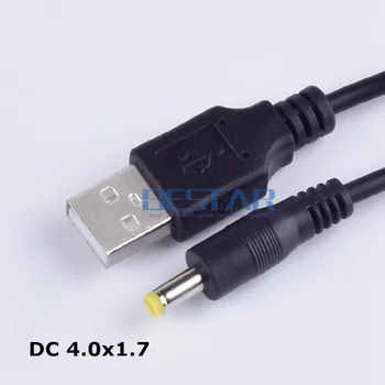 2A USB к разъему постоянного тока 2,0 * 0,6 мм и 2,5 * 0,7 мм и 3,5 * 1,35 мм и 4,0 * 1,7 мм и 5,5 *2,1 мм и 5,5 * 2,5 мм разъем питания для планшета зарядный 2-контактный кабель 1 м