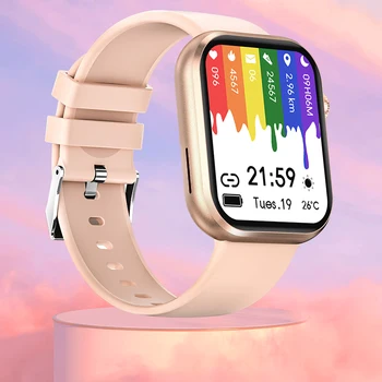 Женские Смарт-часы LIGE 20223, Женские Умные часы для Android, iOS, Мужские Цифровые Часы, Новые Дизайны, I68, Водонепроницаемый Смарт-браслет