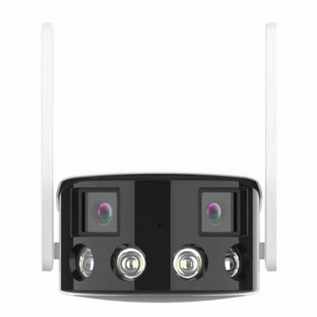 8-мегапиксельная PTZ IP-камера Wifi цветного ночного видения с углом обзора 180 °, наружные камеры видеонаблюдения 4MP CCTV
