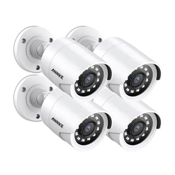 ANNKE 4 Упакованная система камеры безопасности 1080P HD Ночного видения Водонепроницаемая Наружная система видеонаблюдения